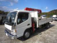 MITSUBISHI FUSO Canter Truck (With 3 Steps Of Cranes) KK-FE83EGY 2003 290,742km_1