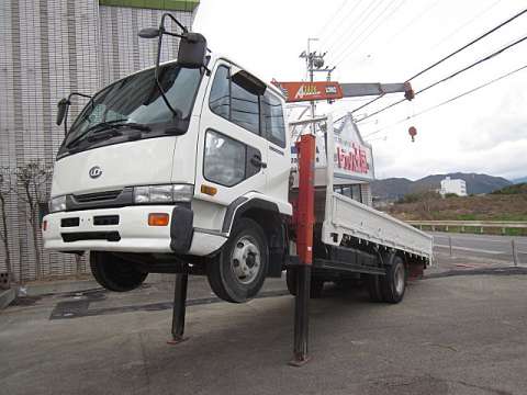 UD TRUCKS Condor Self Loader (With 3 Steps Of Cranes) KC-MK251HN 1996 16,255km