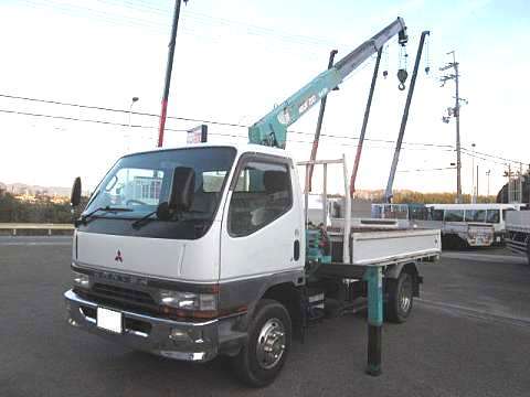 MITSUBISHI FUSO Canter Truck (With 3 Steps Of Cranes) KC-FE648E 1997 121,164km