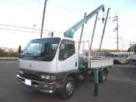 MITSUBISHI FUSO Canter Truck (With 3 Steps Of Cranes) KC-FE648E 1997 121,164km_1