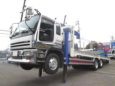 ISUZU Giga Self Loader (With 4 Steps Of Cranes) KC-CYZ81V1W 1996 656,139km