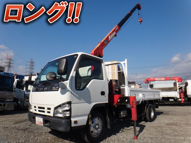 ISUZU Elf Truck (With 3 Steps Of Unic Cranes) PB-NKR81AN 2005 174,739km