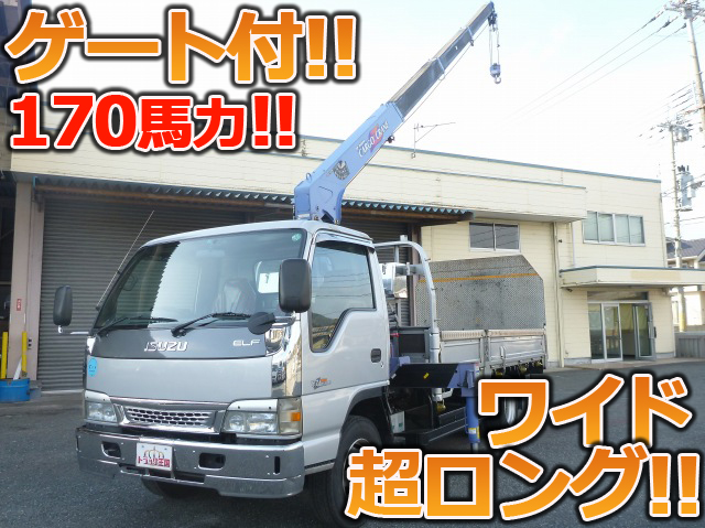 ISUZU Elf Truck (With 4 Steps Of Cranes) KK-NPR75PR 2004 360,859km