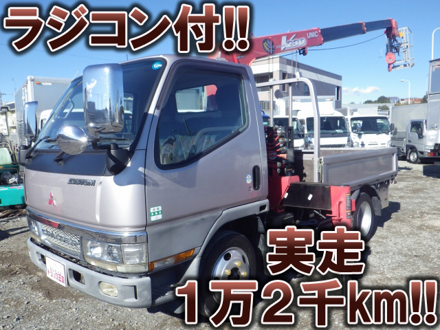 MITSUBISHI FUSO Canter Truck (With 3 Steps Of Unic Cranes) KK-FE50EB 2001 12,049km