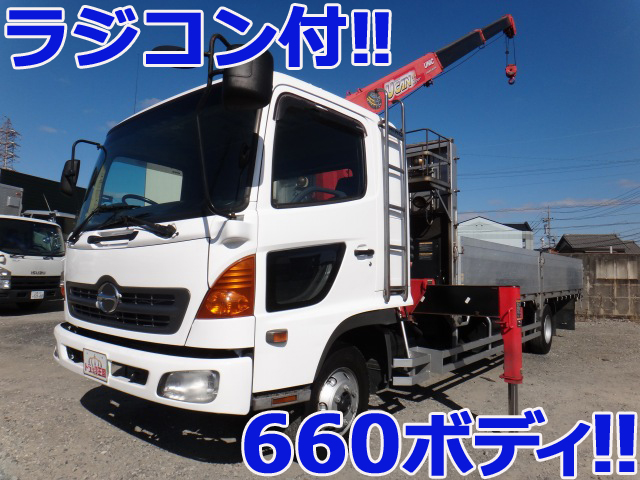 HINO Ranger Truck (With 3 Steps Of Unic Cranes) KK-FD1JPEA 2004 659,154km