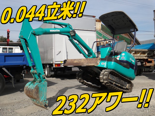 KOMATSU  Mini Excavator PC15R-8 2000 232h