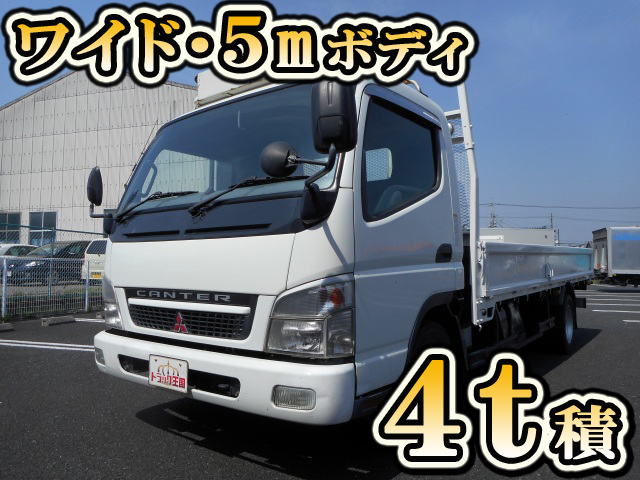 MITSUBISHI FUSO Canter Flat Body PA-FE83DGY 2007 156,057km