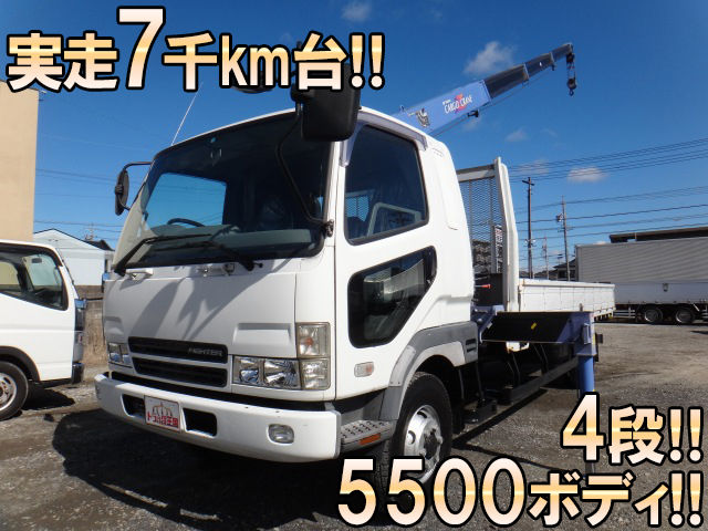 MITSUBISHI FUSO Fighter Truck (With 4 Steps Of Cranes) KK-FK61HK 2004 7,200km