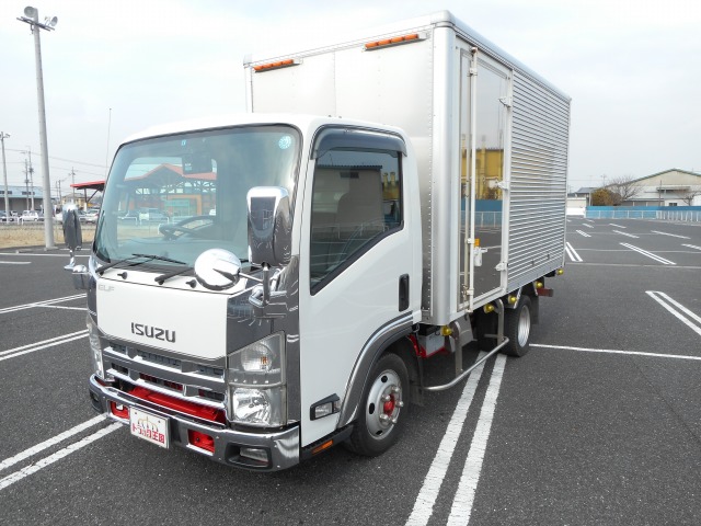 ISUZU Elf Aluminum Van BKG-NLR85N 2009 214,652km