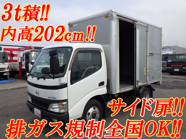 HINO Dutro Aluminum Van KK-XZU301E 2004 214,382km