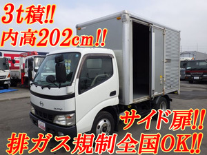 HINO Dutro Aluminum Van KK-XZU301E 2004 214,382km_1