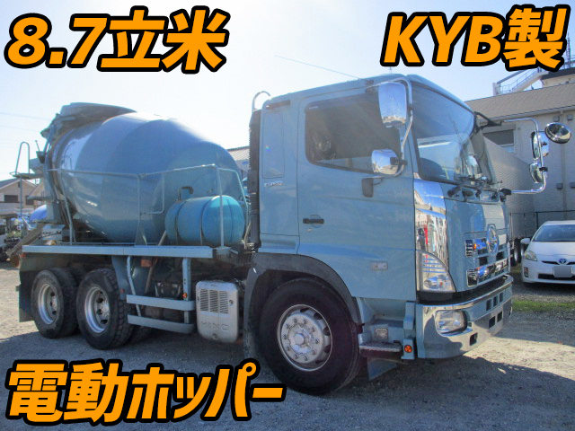 HINO Profia Mixer Truck QKG-FS1AKAA 2013 178,000km
