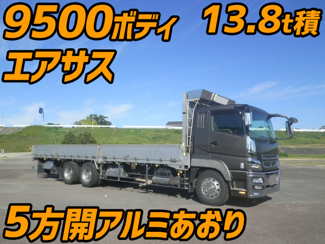 MITSUBISHI FUSO Super Great Aluminum Block QKG-FU54VZ 2014 702,707km