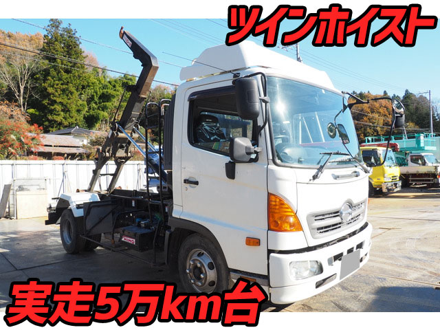 HINO Ranger Hook Roll Truck TKG-FC9JEAA 2015 59,000km