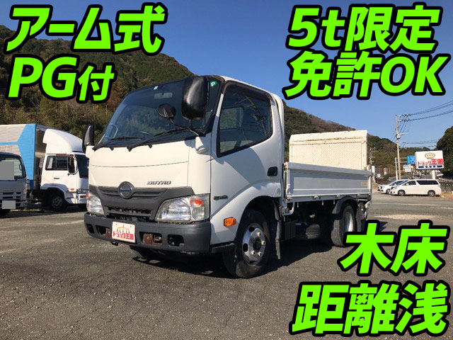 HINO Dutro Flat Body TKG-XZC605M 2014 34,250km