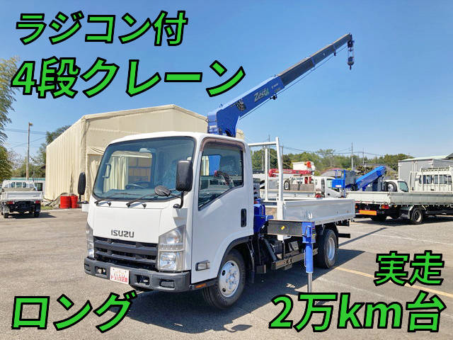 ISUZU Elf Truck (With 4 Steps Of Cranes) TKG-NMR85AR 2012 23,966km