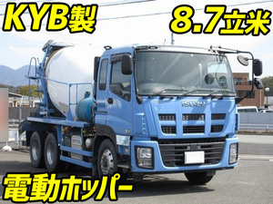 ISUZU Giga Mixer Truck QKG-CXZ77AT 2014 164,000km_1
