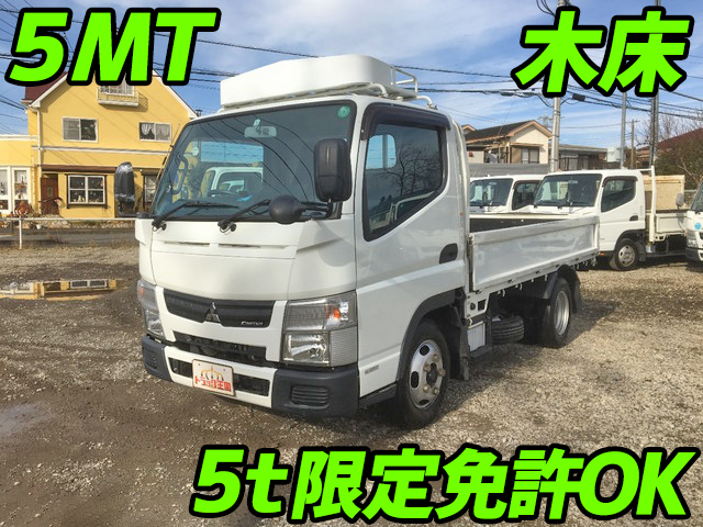 MITSUBISHI FUSO Canter Flat Body TKG-FBA20 2014 157,060km