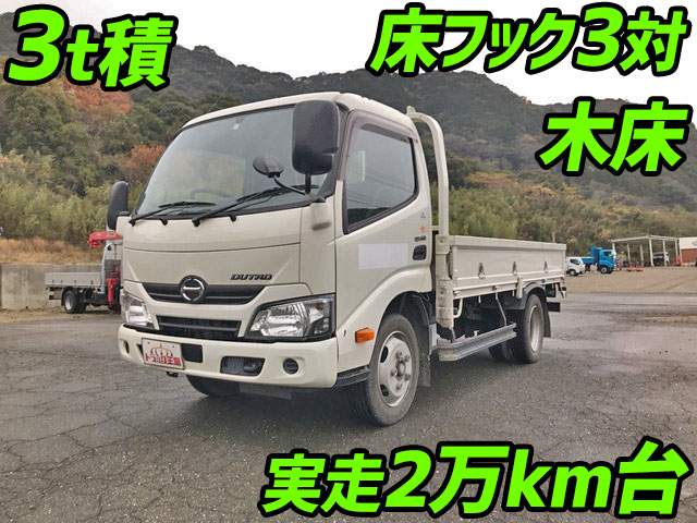 HINO Dutro Flat Body TKG-XZU645M 2017 22,291km