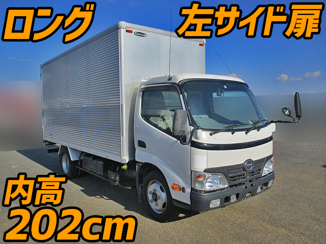 HINO Dutro Aluminum Van BKG-XZU344M 2010 142,154km