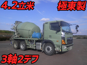 HINO Profia Mixer Truck QKG-FS1AKAA 2012 182,500km_1
