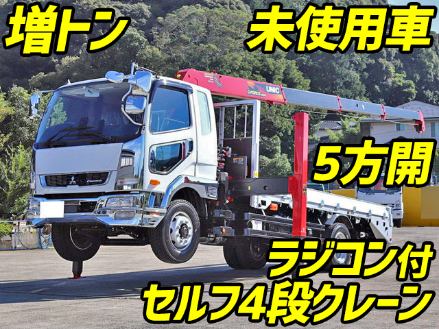 MITSUBISHI FUSO Fighter Self Loader (With 4 Steps Of Cranes) 2KG-FK62FZ 2021 1,000km