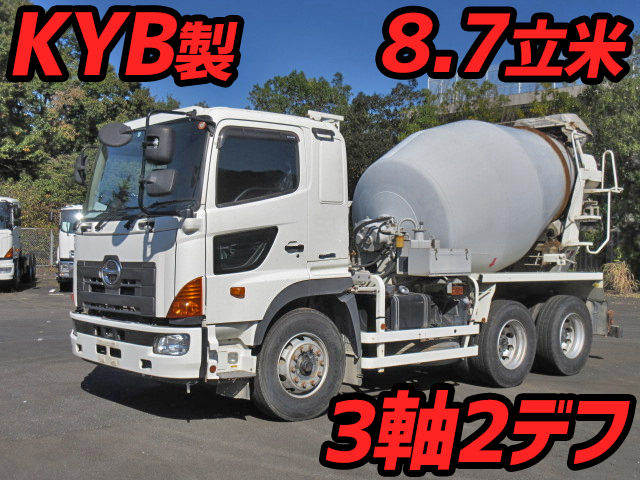 HINO Profia Mixer Truck QKG-FS1AKAA 2013 119,000km