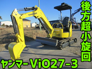 YANMAR Others Mini Excavator VI027-3  1,567h_1