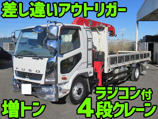 MITSUBISHI FUSO Fighter Truck (With 4 Steps Of Cranes) QKG-FK62FZ 2014 404,000km