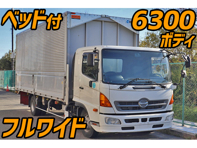 HINO Ranger Aluminum Wing TKG-FD9JLAA 2012 765,000km