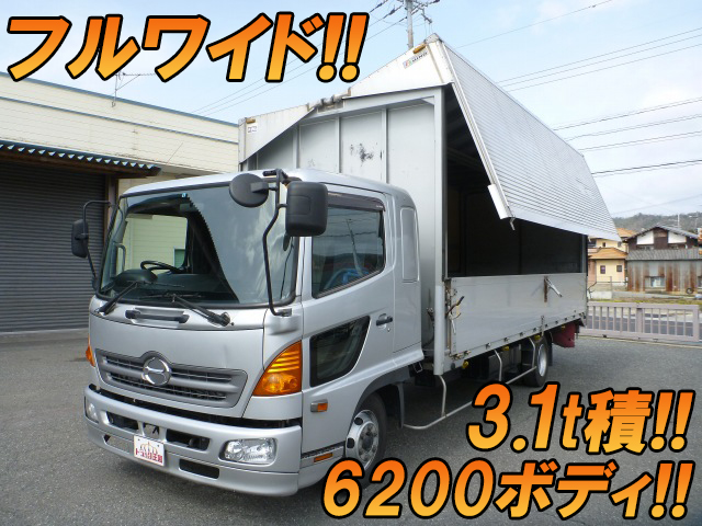 HINO Ranger Aluminum Wing PB-FD7JLFA 2004 433,852km