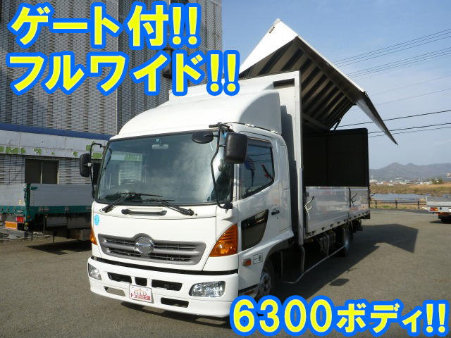 HINO Ranger Aluminum Wing PB-FD8JLFA 2005 613,456km