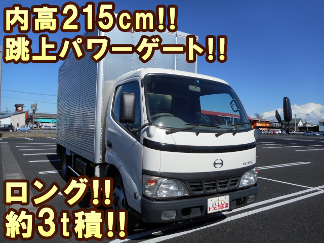 HINO Dutro Aluminum Van PB-XZU341M 2006 77,806km