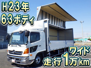 HINO Ranger Aluminum Wing BKG-FD7JLYA 2011 10,041km_1