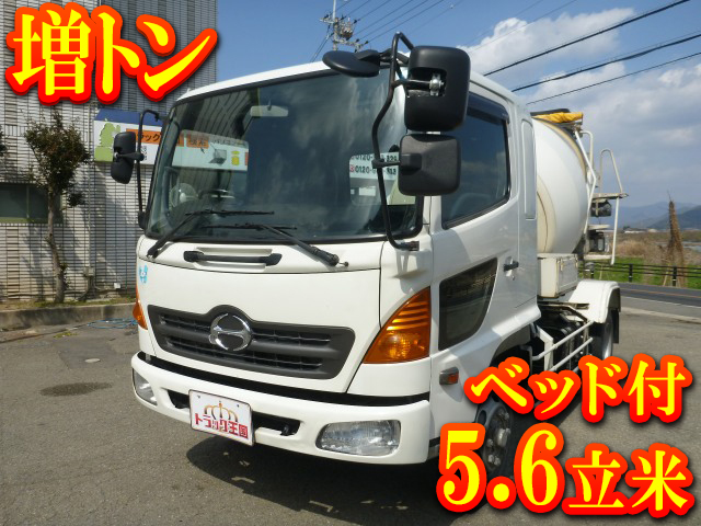 HINO Ranger Mixer Truck KL-FE1JEEA 2003 255,378km