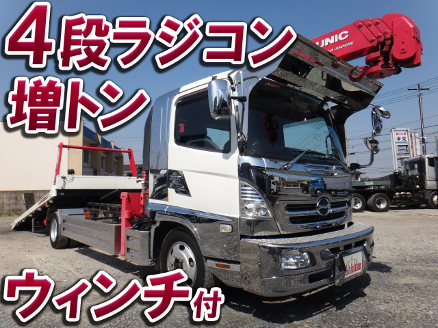 HINO Ranger Safety Loader (With 4 Steps Of Cranes) ADG-GD7JLWA 2006 88,700km