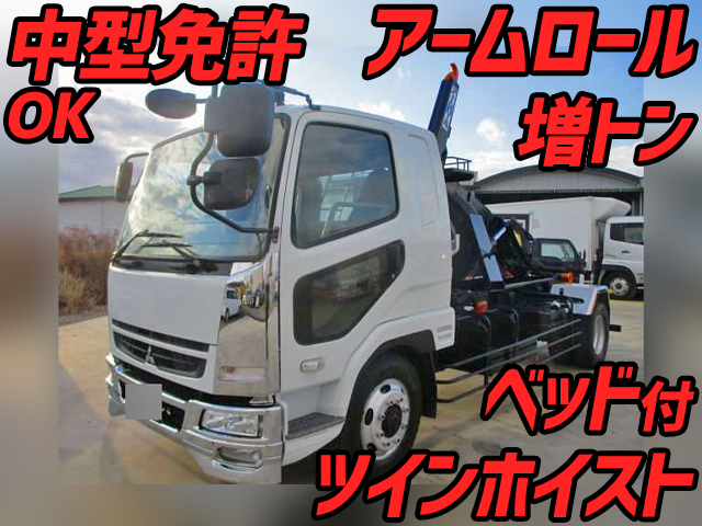 MITSUBISHI FUSO Fighter Container Carrier Truck PDG-FK62FY 2009 310,000km