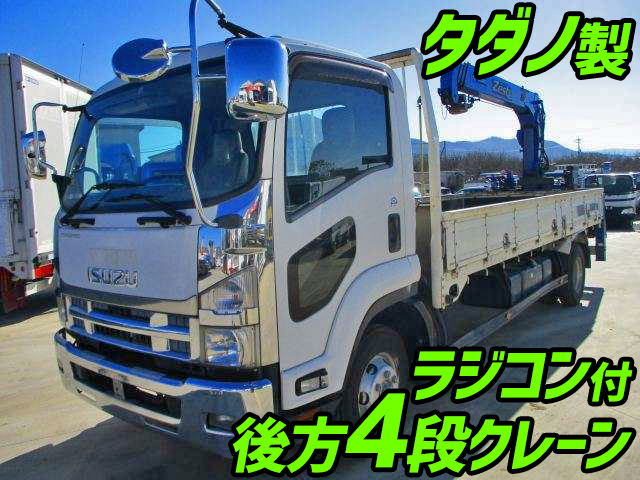 ISUZU Forward Truck (With 4 Steps Of Cranes) SKG-FRR90S2 2011 114,000km