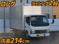 MITSUBISHI FUSO Canter Aluminum Van PDG-FE74DV 2010 126,000km_1