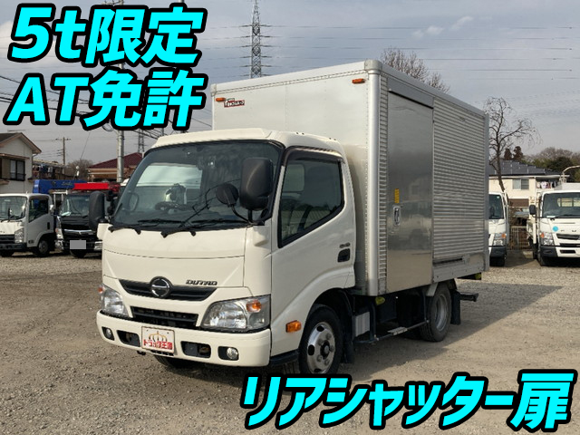 HINO Dutro Aluminum Van TKG-XZU605M 2015 173,990km