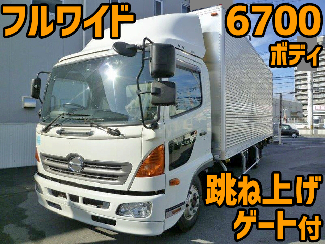 HINO Ranger Aluminum Van TKG-FC9JLAA 2014 607,145km