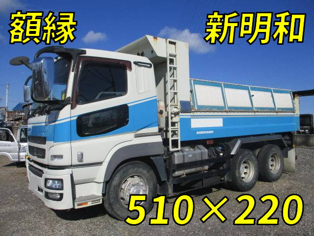 MITSUBISHI FUSO Super Great Dump QKG-FV60VX 2015 413,000km