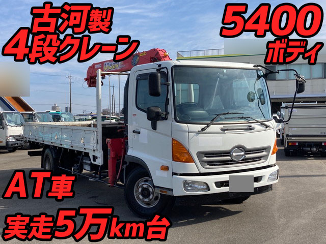 HINO Ranger Truck (With 4 Steps Of Unic Cranes) SDG-FC9JKAP 2012 54,000km