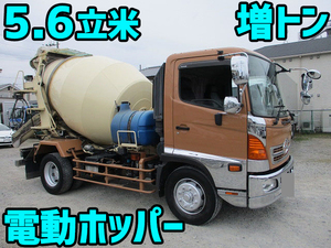 HINO Ranger Mixer Truck LKG-FJ7JDAA 2015 126,000km_1