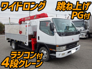 MITSUBISHI FUSO Canter Truck (With 4 Steps Of Cranes) KK-FE63EEX 2002 117,500km_1