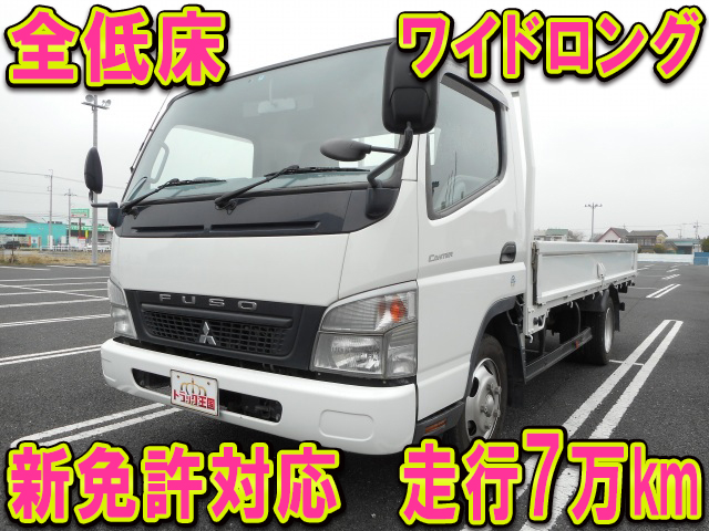 MITSUBISHI FUSO Canter Flat Body PDG-FE82D 2007 73,770km