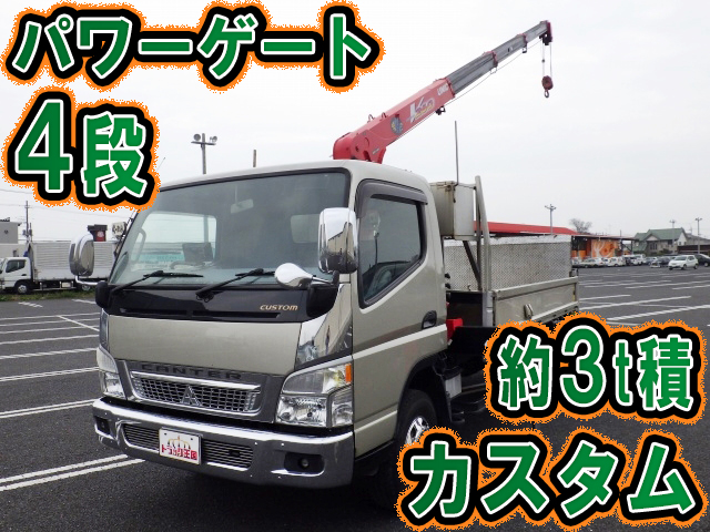 MITSUBISHI FUSO Canter Truck (With 4 Steps Of Unic Cranes) KK-FE83EEN 2004 276,664km