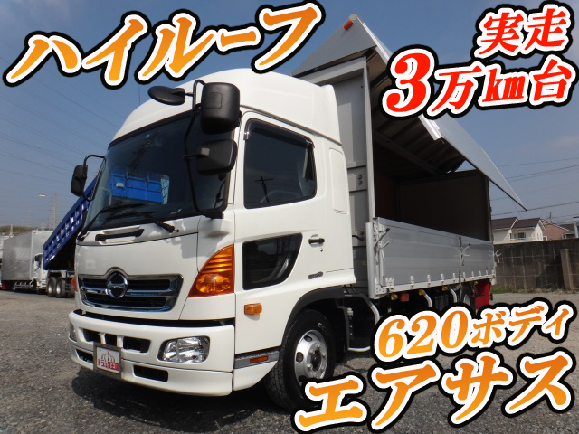 HINO Ranger Aluminum Wing SKG-FD7JLAG 2011 34,385km