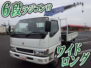 MITSUBISHI FUSO Canter Truck (With 6 Steps Of Cranes) KK-FE63EE 2000 120,566km_1