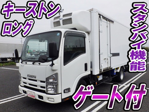 ISUZU Elf Refrigerator & Freezer Truck BKG-NMR85AN 2008 240,525km_1